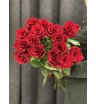Букет красных роз «15 элитных красных роз»