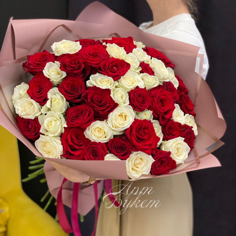 Букет красных роз «Стиль »